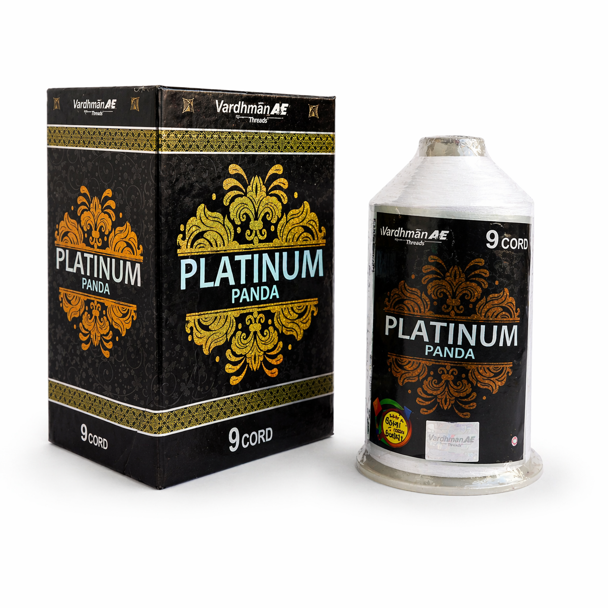 Platinum Panda 9 Cord Kite Thread – Premium Strong & Sharp Manja for Kite Flying